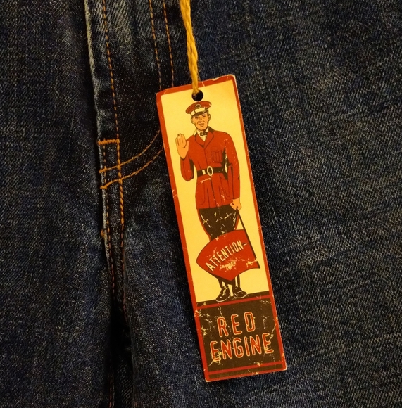 Red Engine jeans - NWOT - Picture 3 of 9